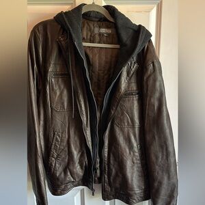 Men’s Kenneth Cole Reaction Faux Leather Jacket
